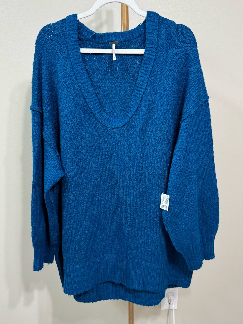 Free People Oversized sweater, Blue XL